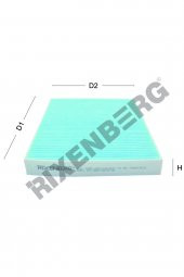 VW TOUAREG I 3.0TFSI- 3.0TDI- 4.2TDI (2006>) POLEN FİLTRESİ - 1