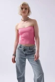 Straplez Dokulu Crop - 3