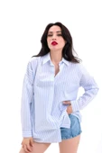 7448 GÖMLEK-PALERMO ÇİZGİLİ - 4