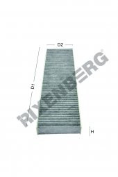 MINI II COOPER / ONE 1.4- 1.6- 1.6D- 2.0D (2006>) POLEN FİLTRESİ - 1