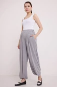 Gri Şalvar Pantolon 6659 - 1