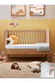 mc.pierobaby Ortopedik Ortopedik Bambu Bebek Yatağı Park Beşik Yatağı Çocuk Yatakları Oyun Parkı Yatağı 7 Cm thumbnail 3