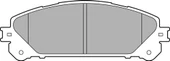 Delphi Lp2201 Fren Balatası Ön Lexus Rx350 Rx450h 04 09 044650e010 - 1