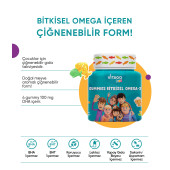 Vitago Kids Gummies Bitkisel Omega-3 İçeren Çiğnenebilir Form Takviye Edici Gıda - 2