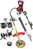 Ablacks Sırt Tırpan + Ağaç Silkeleme + Çit Kesme + Paletli Çapa + Akrep Çapa Aparatı - 1