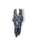 Dirhem Antrasit kimono pantolon takım - 1