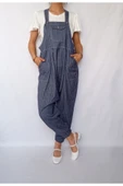 Dirhem İnce kot şalvar tulum/crop body - 4