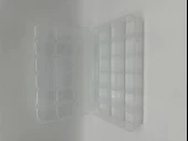Organizer Plastik Kutu Box 18 Sabit Bölmeli 185x295x40mm - 4