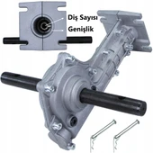 Ablacks Tırpan Akrep Toprak Çapalama Aparatı Sırt Yan Uyumlu 26MM 4 Diş (Kare) - 2