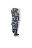 Dirhem Antrasit kimono pantolon takım - 4
