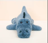 Yumuşak Peluş Hayvan Oyuncağı - Timsah - 35cm - 1