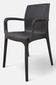 Niron I2 Maya 4 Kişilik Rattan Plastik Bahçe Masa Sandalye Takımı Özel Teslimat ve Montaj - 5