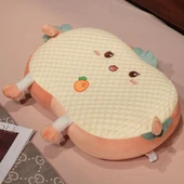 Buz Dou Dou ve Lateks Kedi Karnı Yastığı - Tavşan Lateks - 32*20 - 8