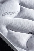 Niron I2 Vera Yatak Seti Çift Kişilik Yatak Baza Başlık Takımı - Aloe Vera Sert Yatak, Metal Baza ve Başlık - 3