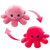 Ters Çevirilebilir Ahtapot Peluş Oyuncak - Sarıdan Turuncuya - 20cm - 5