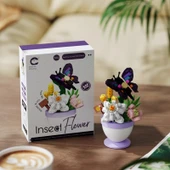 Trendy Saksı Yapı Blokları - Çiçek Elfleri-Kelebek Dansı - 1