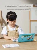 Çocuklar için Erken Eğitim Öğrenme Makinesi - Güncellenmiş Çok Fonksiyonlu Mercan Kırmızısı Pil (Model 2) - 5