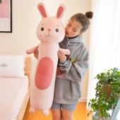 Orman Hayvanı Uzun Yastık Peluş Oyuncak - Kurbağa - 90cm - 5