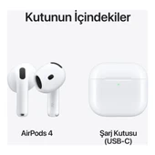 Apple Airpods 4. Nesil (MXP63TU/A)       - Outlet - 3