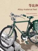 1:10 Ölçekli Jialing Motosiklet Modeli - Siyah - 3