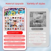 Nezha Mağarası Müzik Sürpriz Kutusu - 40 Delik Sweet Fun Sanrio Tüm Kristal - 10