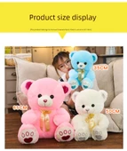 Sevimli Ayıcık Peluş Oyuncak - Pembe - 65cm - 12