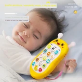 Müzikli Bebek Cep Telefonu Oyuncağı - Küçük Mavi Arı (70 içerik) - 3