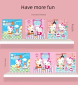 Sanrio Çocuklar Magnetik Bulmaca - 4. Sipariş Piggy Page - 11
