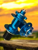 Forte Gt Xbyc 680 Bisiklet Hub Sesli Ön Arka Kaset Göbek Seti 32 Delik 6 Vida Qr Mandal Mavi thumbnail 3