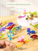 3D Eğlenceli Bulmaca - Böcek Cenneti - 25 Parça - 2