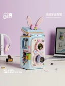 Retro Kamera Yapı Blokları Seti - Rainbow Polaroid Modeli - 4