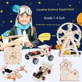 DIY STEM Bilim Deney Kiti - Bilim Altı Parça Set D - 2