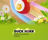 Küçük Hornlu Kırmızı Pil Yüksek Sesli Ördek Oyuncak Mikrofon thumbnail 9