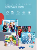 Frozen Prenses 4 Parça Puzzle Seti - 9