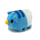 Anime Capoo Kedi Böcek Peluş Anahtarlık - Siyah Kedi Bebek Böcek Anahtarlık - 10