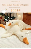 Büyük Kaz Peluş Oyuncak - Beyaz Kaz - 90cm Çocuk Şirketi - 7