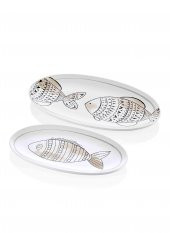 The Mia Wish Oval Servis 2li Set - 26cm & 29cm WSH004 - 1