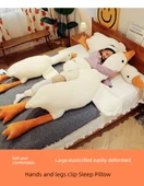 Büyük Kaz Peluş Oyuncak - Beyaz Kaz - 90cm Çocuk Şirketi - 8