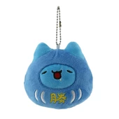 Anime Capoo Kedi Böcek Peluş Anahtarlık - Kahve Dalga Bardak Anahtarlık - 1