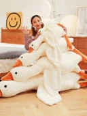 Büyük Kaz Peluş Oyuncak - Beyaz Kaz - 90cm Çocuk Şirketi - 5