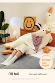 Büyük Kaz Peluş Oyuncak - Beyaz Kaz - 50cm Mini Sevimli - 12