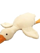 Büyük Kaz Peluş Oyuncak - Beyaz Kaz - 130cm - 6