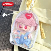 15cm Bebek Çantası - Gizemli Siyah - Kürk Top ve Kalın Anahtarlık ile - 3