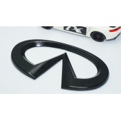 DK Tuning İnfiniti Bagaj Siyah ABS 3M 3D Yazı Logo - 2