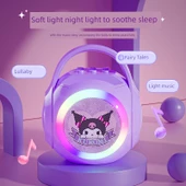 Çocuklar için Karaoke Mikrofonu - Kulomi - Bluetooth Hoparlör + Tek Mikrofon - 5
