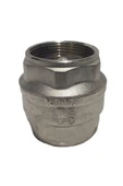 KALDE  (2'li Paket) 11/2" Dn40 Sarı/Krom Dik Çekvalf - Vertical Check Valve - 4