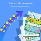 Bebek Mantığı Eğitim Sesli Kitap - Düşünmeyi Geliştirme 3-8 Yaş Düşünme Konsantrasyonu Sesli Kitap - 4