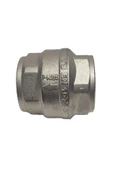 KALDE  (2'li Paket) 11/2" Dn40 Sarı/Krom Dik Çekvalf - Vertical Check Valve - 3
