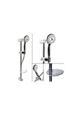 Bainer Çiğdem Sürgülü Duş Seti (5 Fonksiyonlu) - Sliding Shower Set (5 Function) - 1