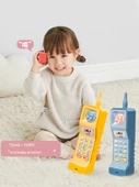 Müzikli Cep Telefonu Oyuncağı - Rastgele Renk - 8033-1 - Fawn Kaydıraklı, Pil, Tornavida ve Sapan ile - Mavi - 3